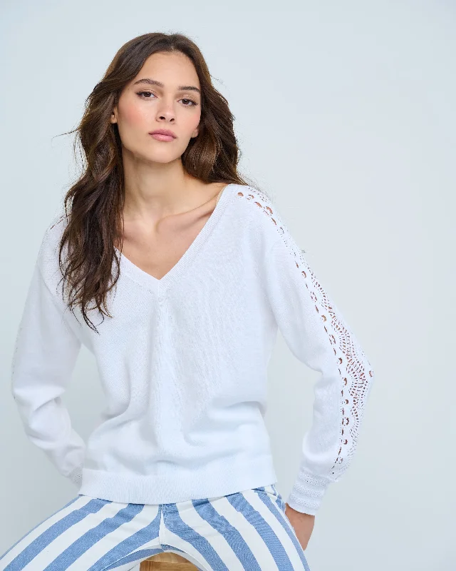 Truth Or Dare Sweater Front Pockets Side Pockets Patch Pockets
