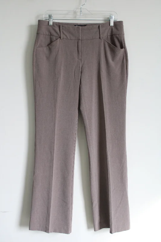 7th Avenue NY&C Tan Trouser | 4 Trousers Fleece Cozy