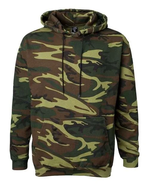 Code Five Camo Pullover Fleece Hoodie 3969 Thin Wool Pullover