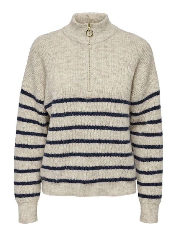 Only Tokyo - Strikket pullover Three Quarter Sleeve