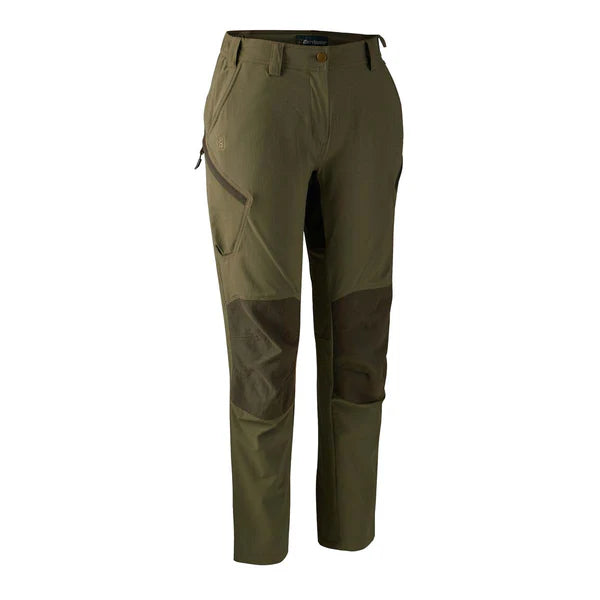Deerhunter Lady Anti-Insect trousers with HHL Treatment Wide Leg Loose Fit Mid Waist