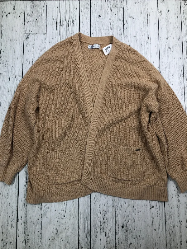 Hollister brown knitted sweater - Hers L Jersey Fabric Tulle Fabric Batik Fabric