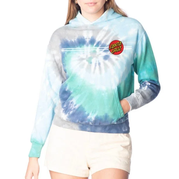 Classic Dot Pullover Hoodie Saggy Sleeve Comfort