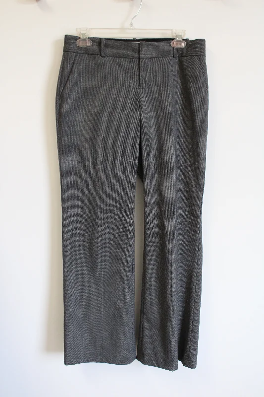 Banana Republic Martin Fit Gray Trouser Pant | 4 Petite Trousers stylish elegant