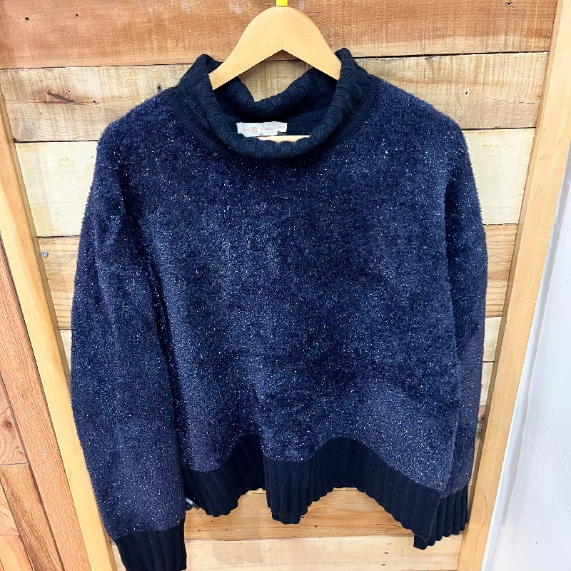 Tory Burch size XL  Women's Sweater Faux Fur Fabric Real Fur Fabric Shearling Fabric