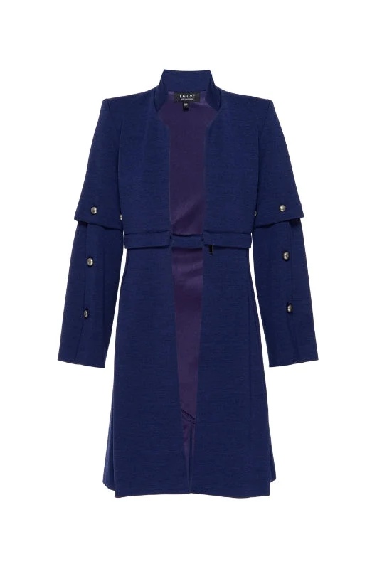 NOLA Multi Jacket in Cobalt Hoodie Zip-Up Jacket Button-Up Jacket