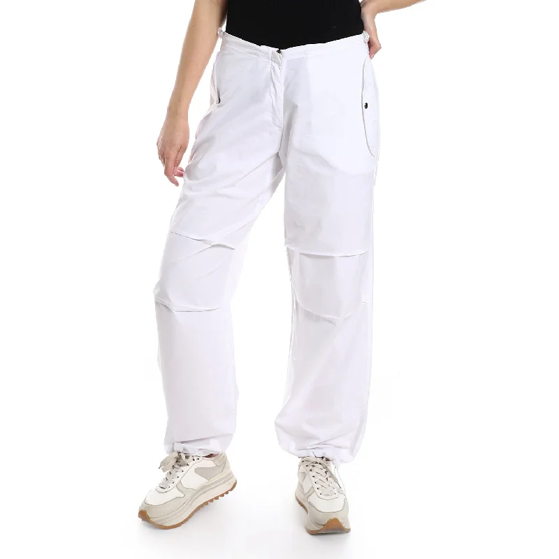 Wide Trousers With Elastic Waist - Merch Trousers luxurious premium