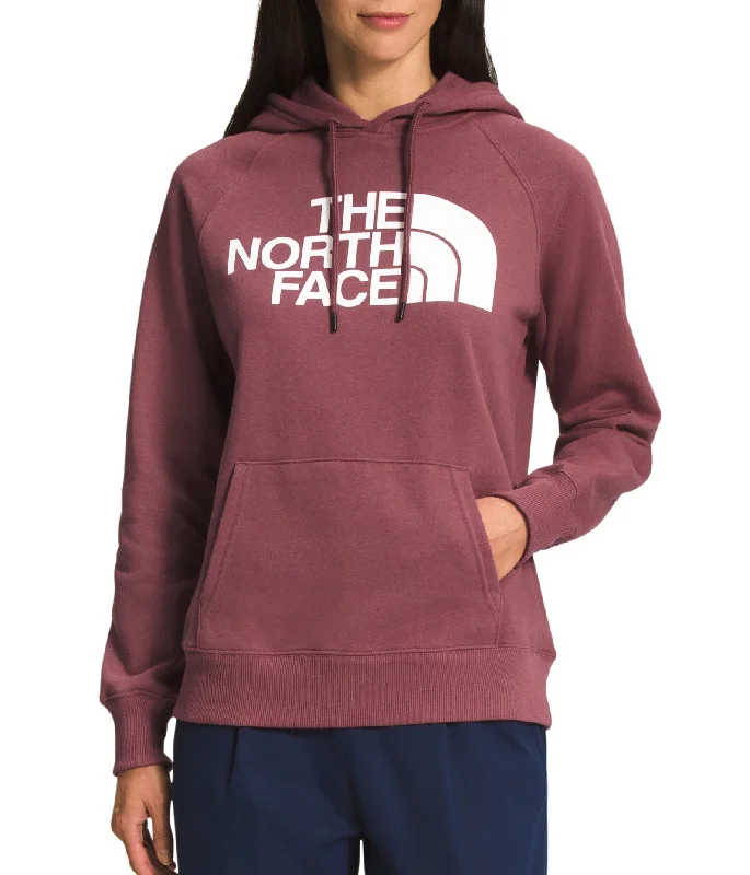 Women’s Half Dome Pullover Hoodie Ruffle Sleeve Feminine