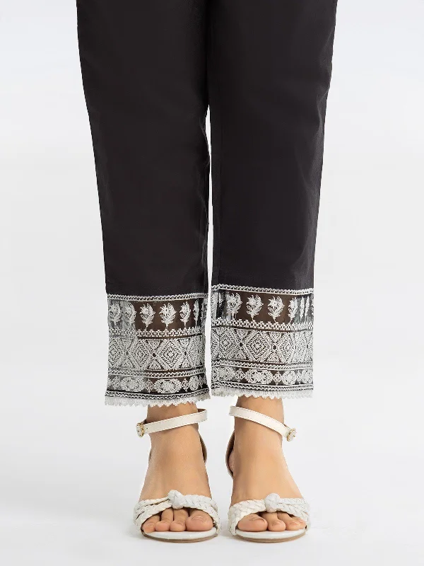 Women's Black Trouser - EWBE22-76398 Trousers Wedding White