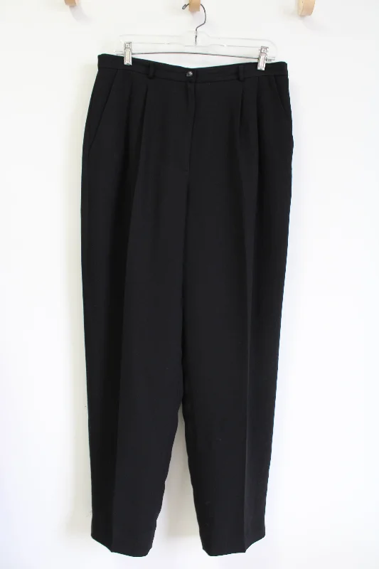 Vintage Casual Corner Annex Black Trouser | 14 Short Trousers luxurious premium