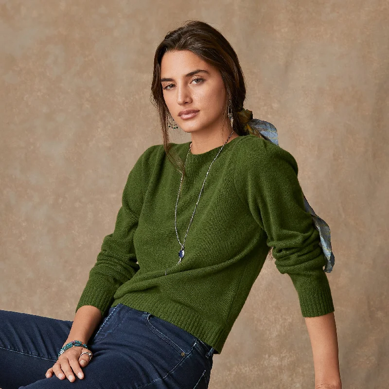 Stephany Cashmere Sweater Thin Thick Dense
