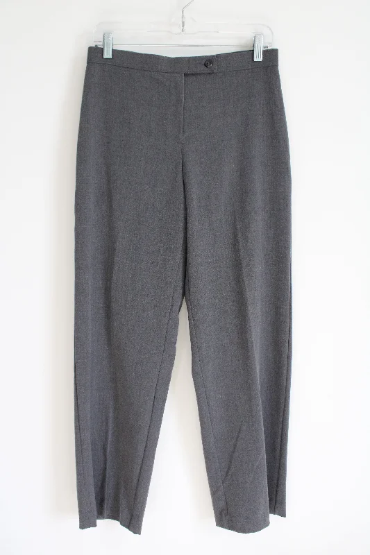 Briggs New York Gray Trouser Pant | 8 Petite Trousers Top Rated