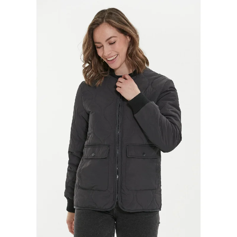 Eilish W Short Quilted Jacket Wool Jacket Cashmere Jacket Tweed Jacket