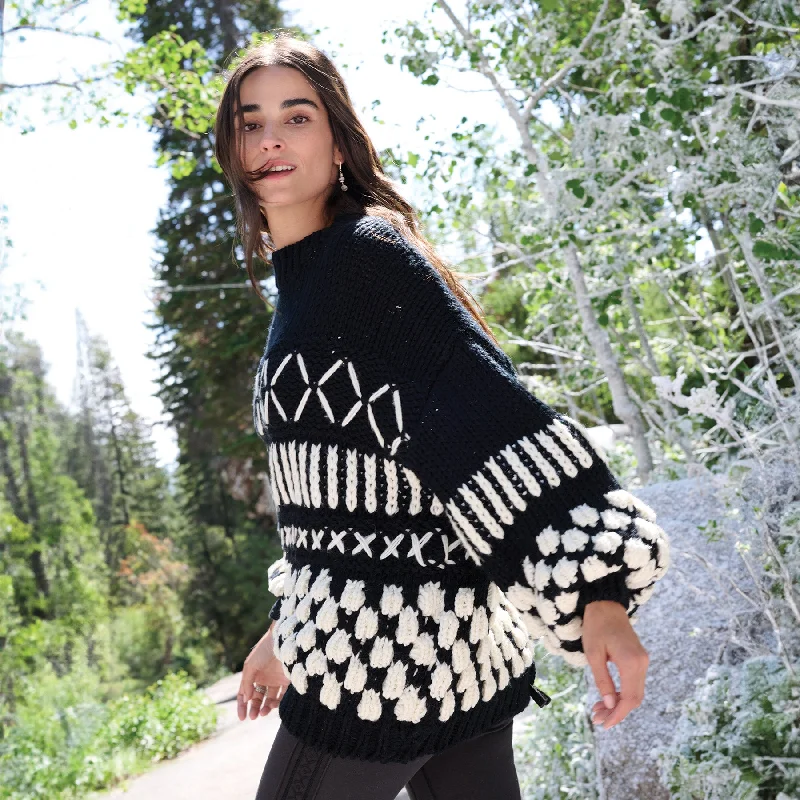 Colorado Sweater Chenille Brocade Lace