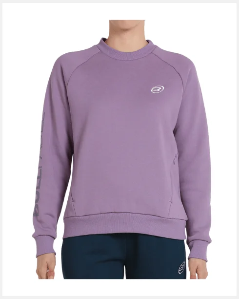 Bullpadel Natas Sweater Purple Wool Fabric Cashmere Fabric Tweed Fabric