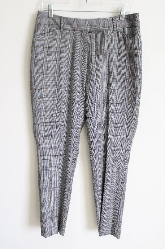 "346" Brooks Brothers Caroline Fit Plaid Wool Trouser | 10 Trousers Chinos Classic