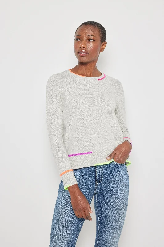 In Line Sweater Welt Pockets Slit Pockets Flap Pockets