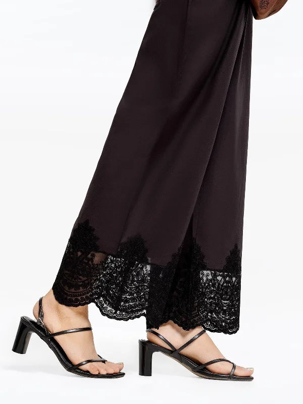 Women's Black Trouser - EWBE23-76385 Trousers Evening Elegant