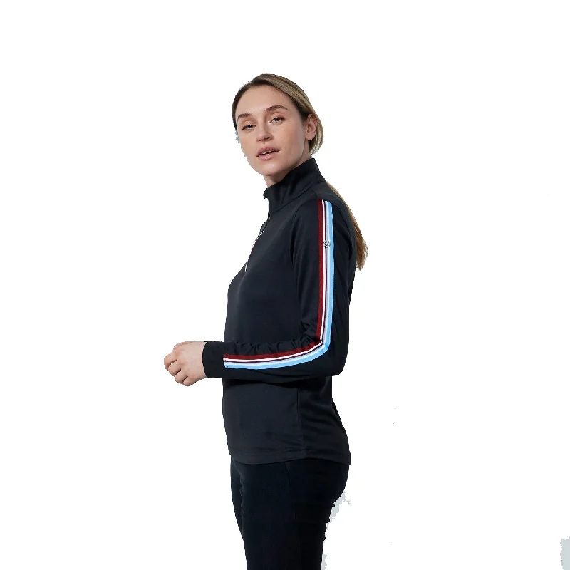 Daily Sports Sivilla Long Sleeve Half Neck Womens Golf Pullover Port Neck Pullover
