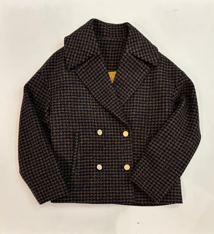Houndstooth Jacket Striped Jacket Polka Dot Jacket Floral Jacket