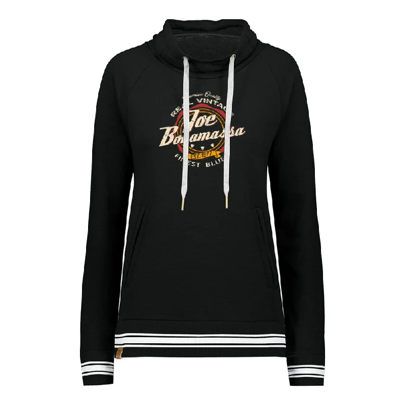 Finest Blues Pullover (Women) Shirred Sleeve Feminine