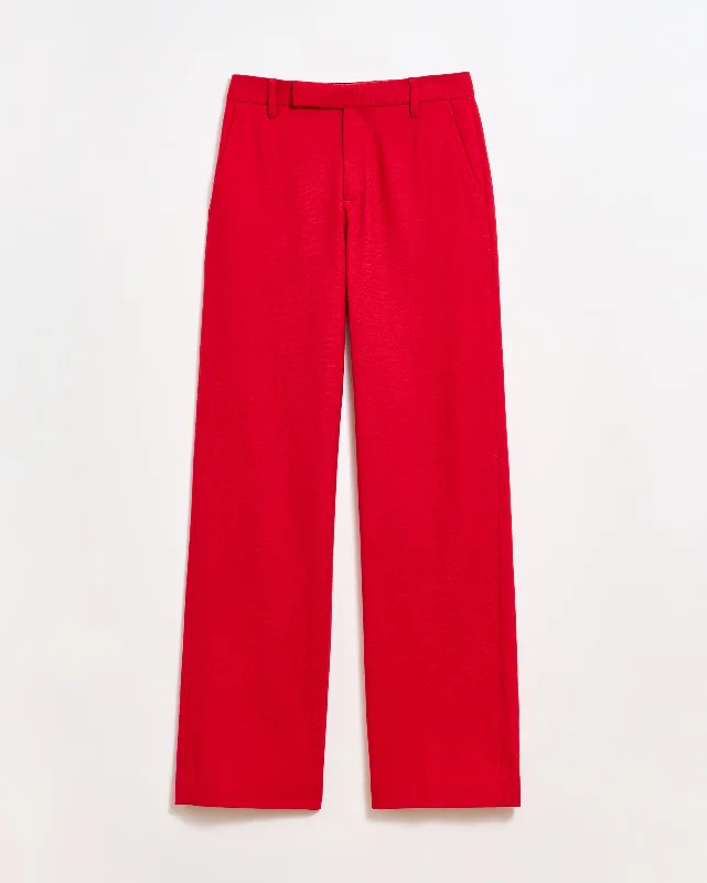 Flat Front Trouser Trousers Handmade Artisanal