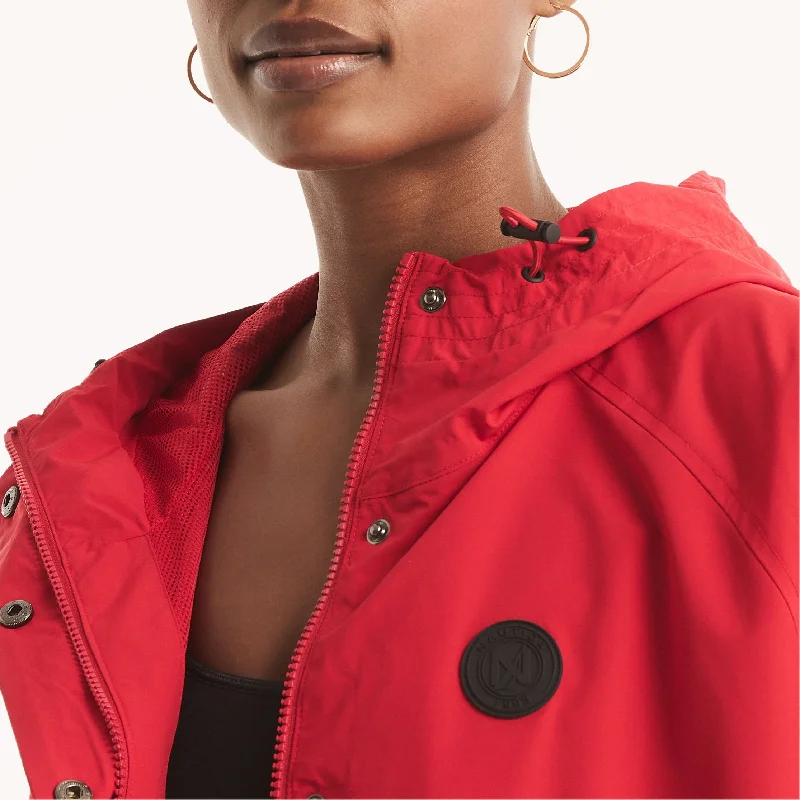 Nautica Womens Lightweight Water-Resistant Jacket