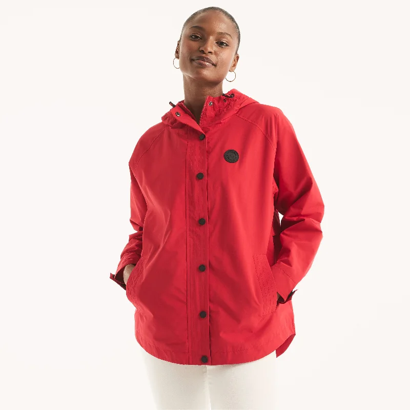 Nautica Womens Lightweight Water-Resistant Jacket