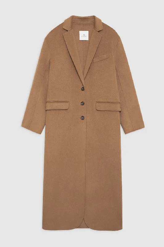 Quinn Coat - Camel Cashmere Blend