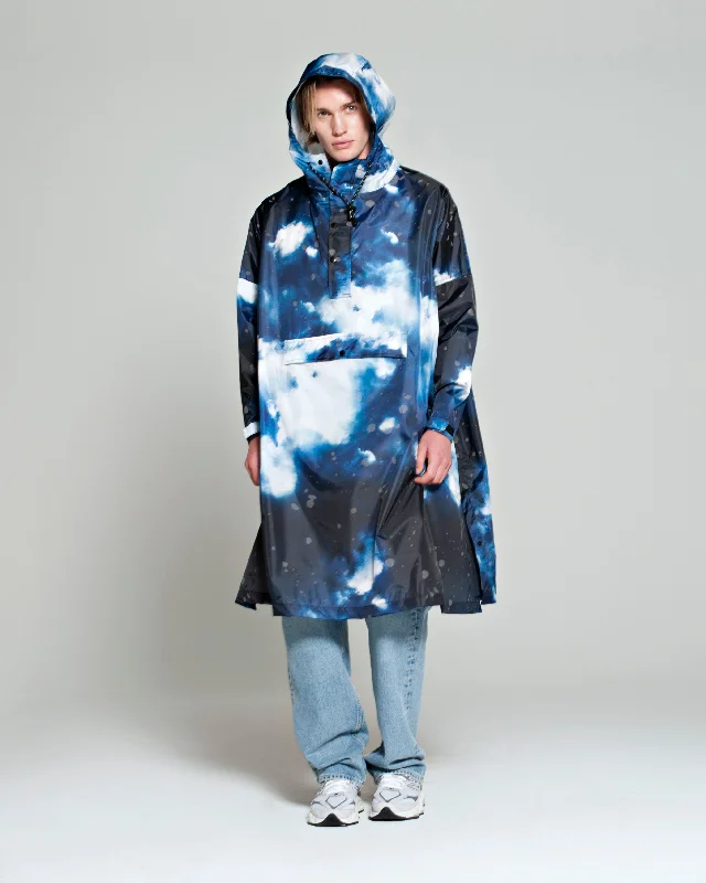 Rain Poncho in Starry Night