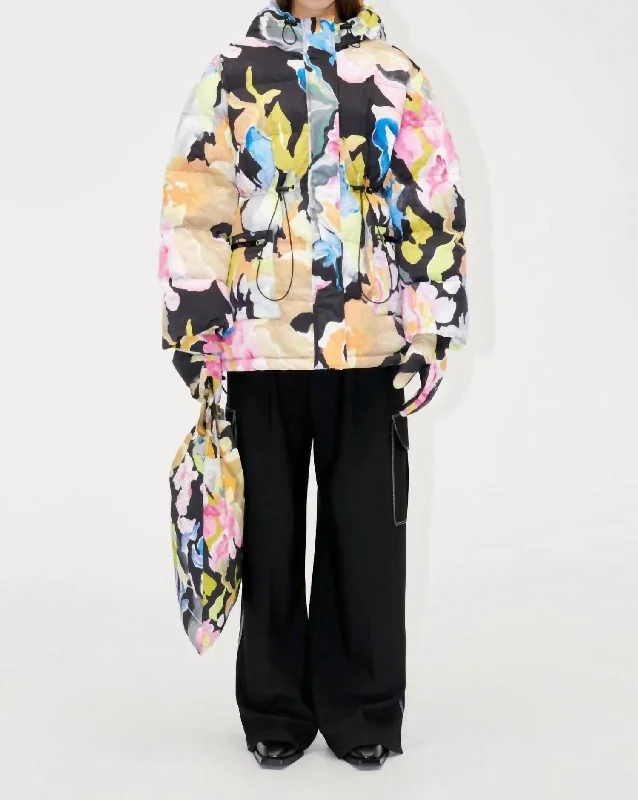 Women's Opal Coat In Artistic Floral