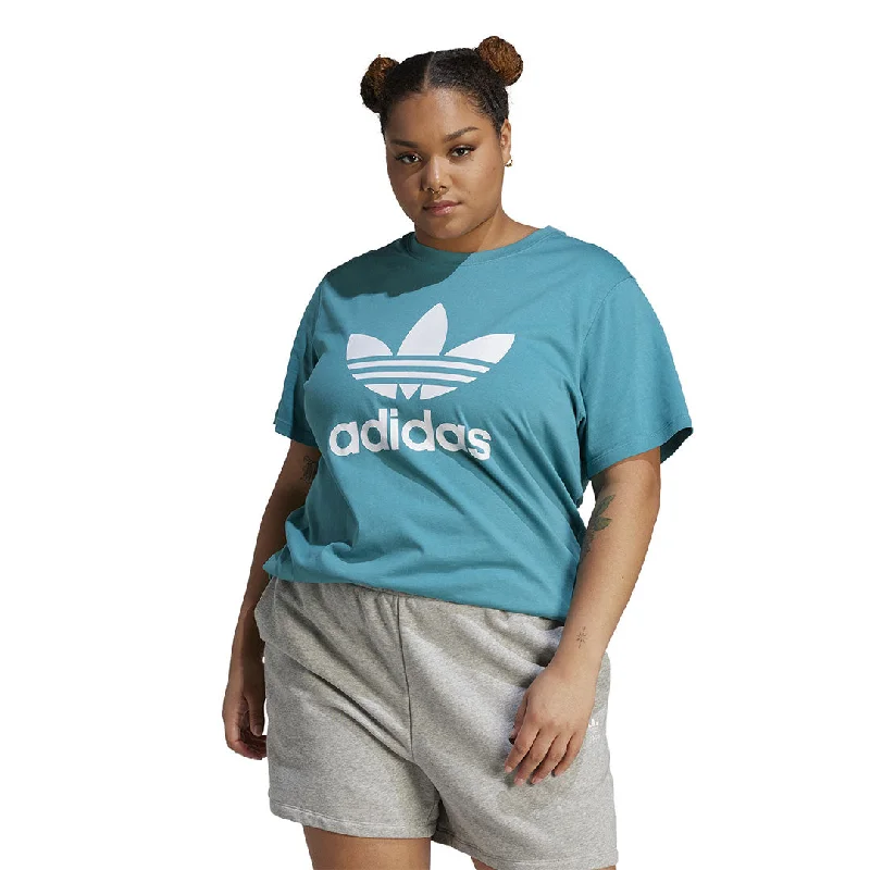 adidas - Women's Adicolor Classics Trefoil T-Shirt (Plus Size) (IL7021)