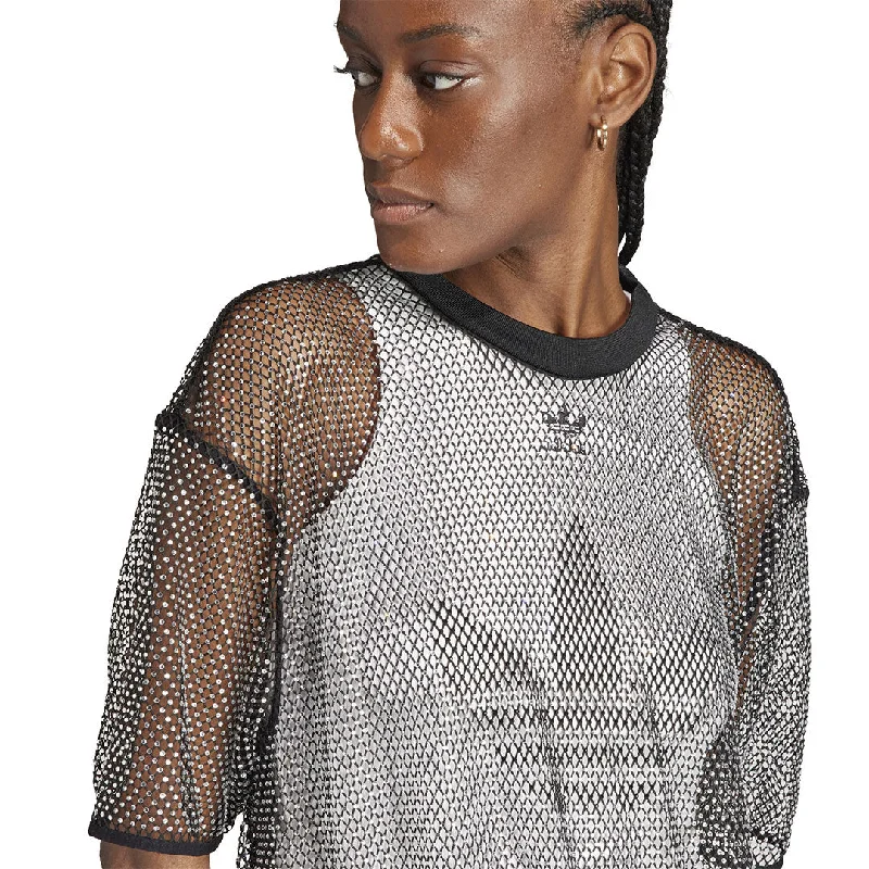 adidas - Women's Adilenium Rhinestone T-Shirt (IW6205)