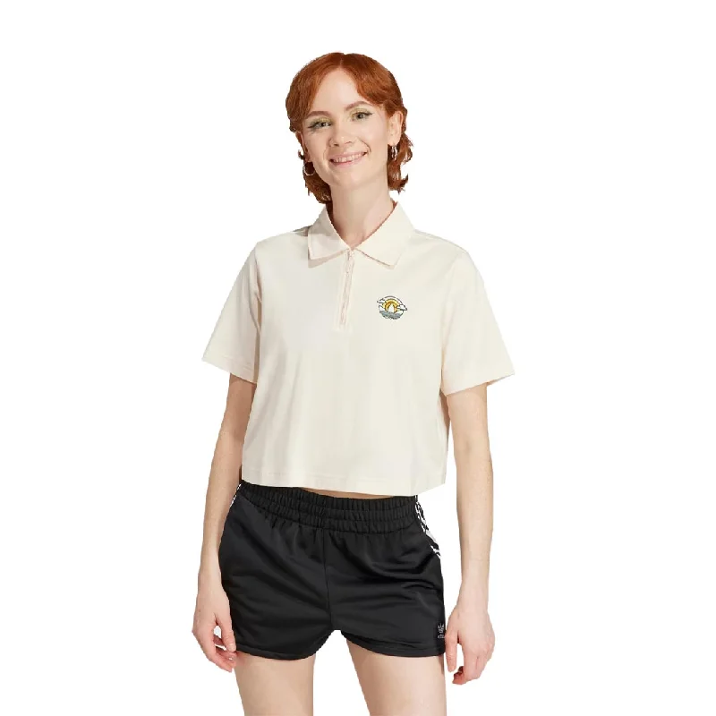 adidas - Women's Cropped Polo (IN4141)