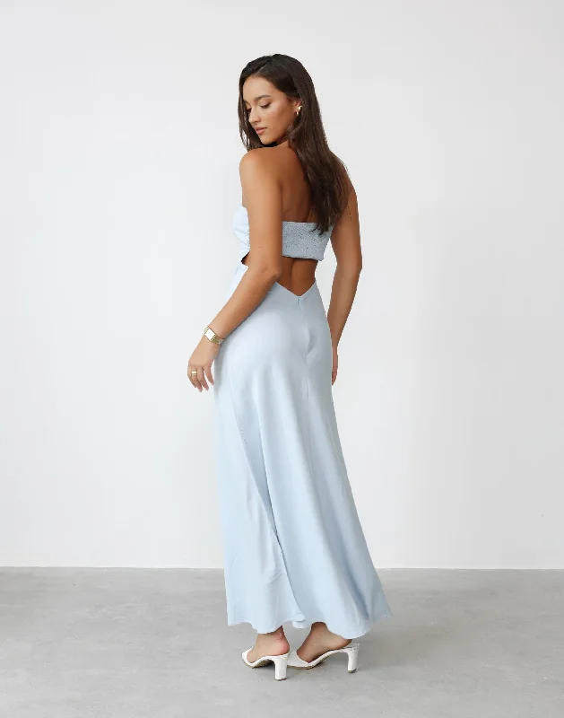 Annabelle Maxi Dress (Sky)