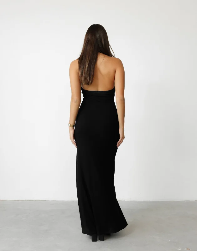 Arwen Maxi Dress (Black)