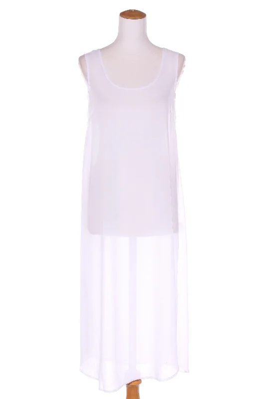 C.REED - White chiffon layering dress! 10