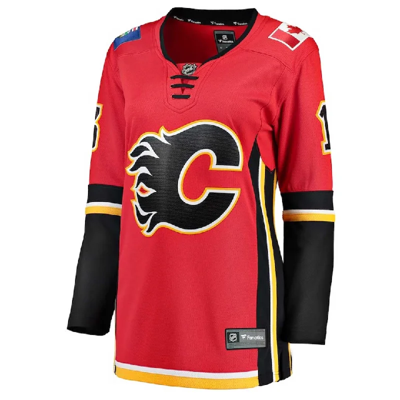 Fanatics - Women's Calgary Flames Gaudreau Home Breakaway Jersey (879W CALX H35 G13)