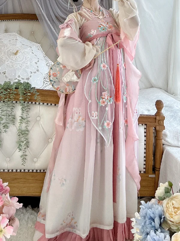 Hand Embroidered Hanfu Set yv31646