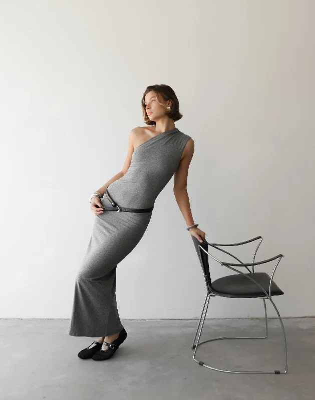 Jovelle Maxi Dress (Grey)