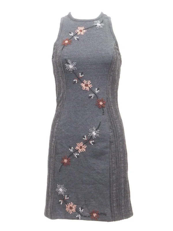 Kas NewYork Grey Dress