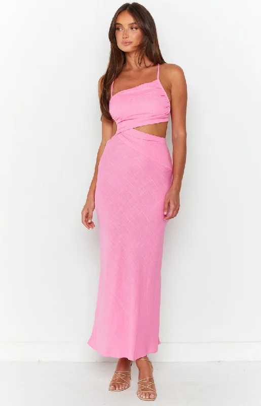 Lene Pink Maxi Dress