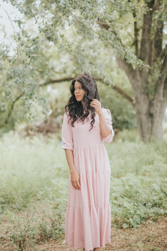 Marbella Pink Maxi Dress