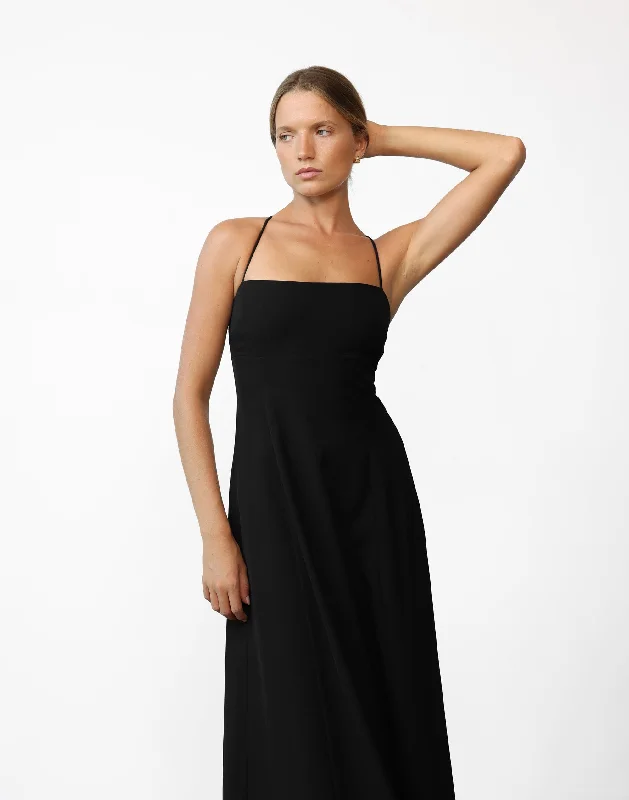 Mirielle Maxi Dress (Black)