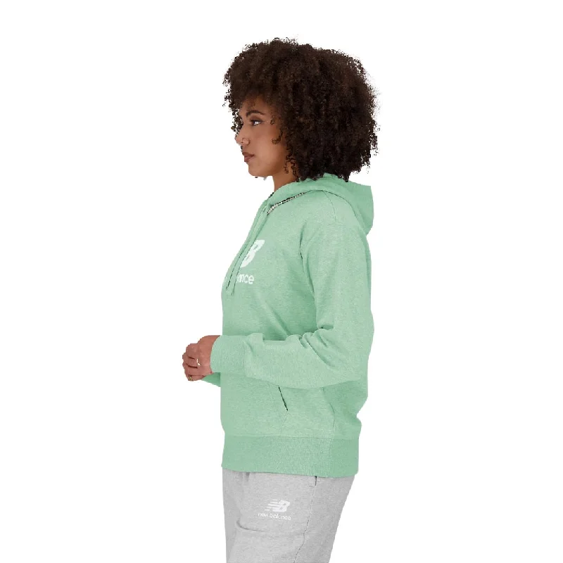 New Balance - Women's Essential Stacked Logo French Terry Hoodie (WT31533 SAE)