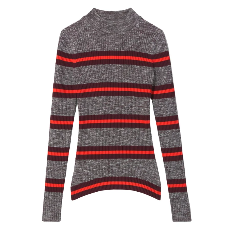 Marled Stripe Sweater