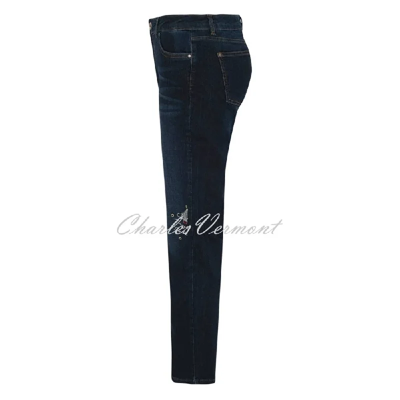 Dolcezza Hand Painted Denim Jean - Style 73402