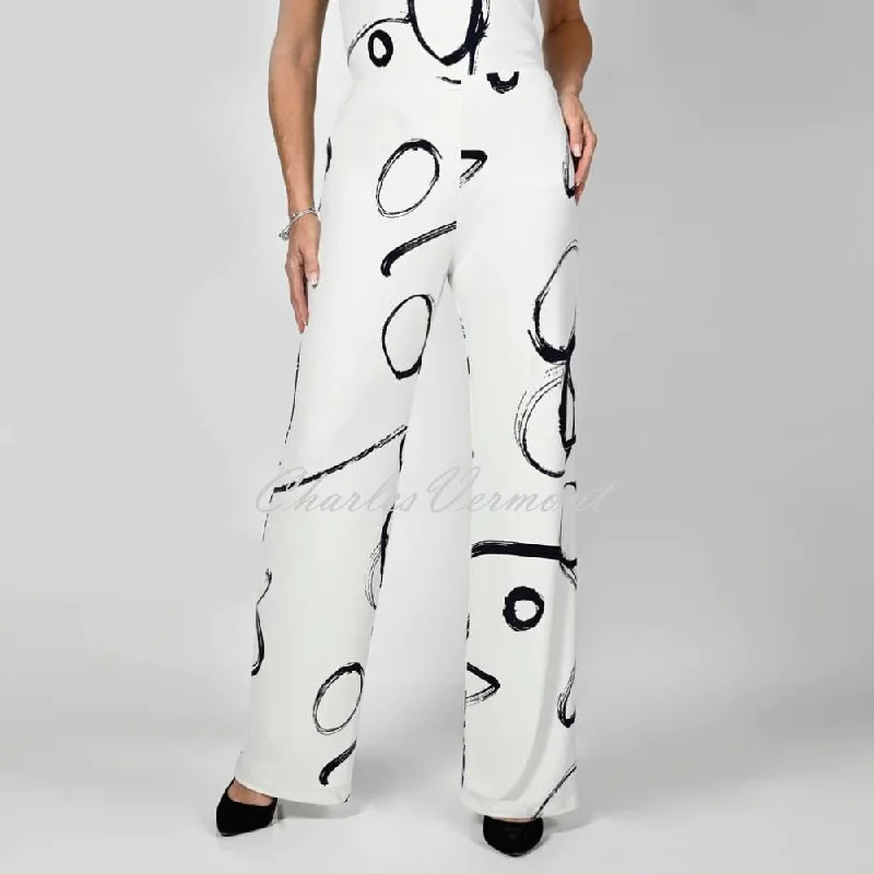 Frank Lyman Printed Palazzo Trouser - Style 236275