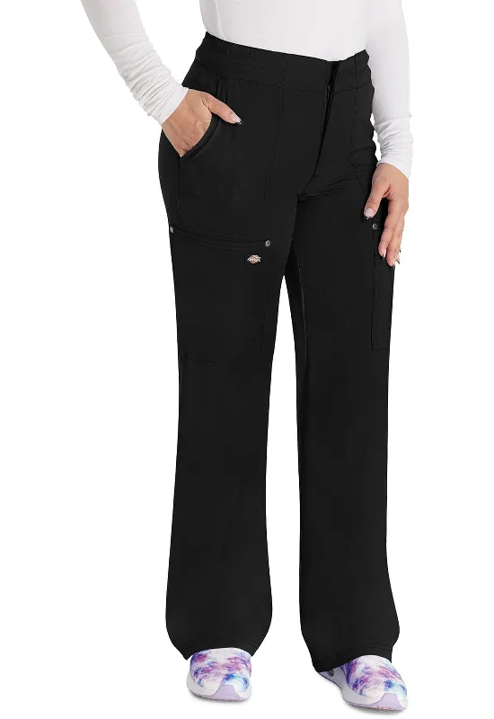 Lumino EDS NXT PETITE Zip Fly Wide Leg Cargo Pant - Inseam 28"" (71cm) LD-DK219P