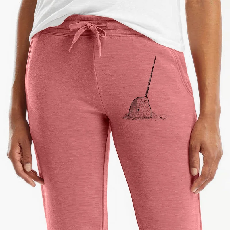 Narwhal - Monodon monoceros - Women's Cali Wave Jogger Sweatpants